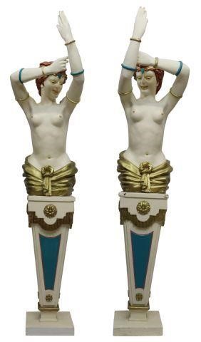 2 CASINO MONTE CARLO PLASTER SCULPTURES 358cf7