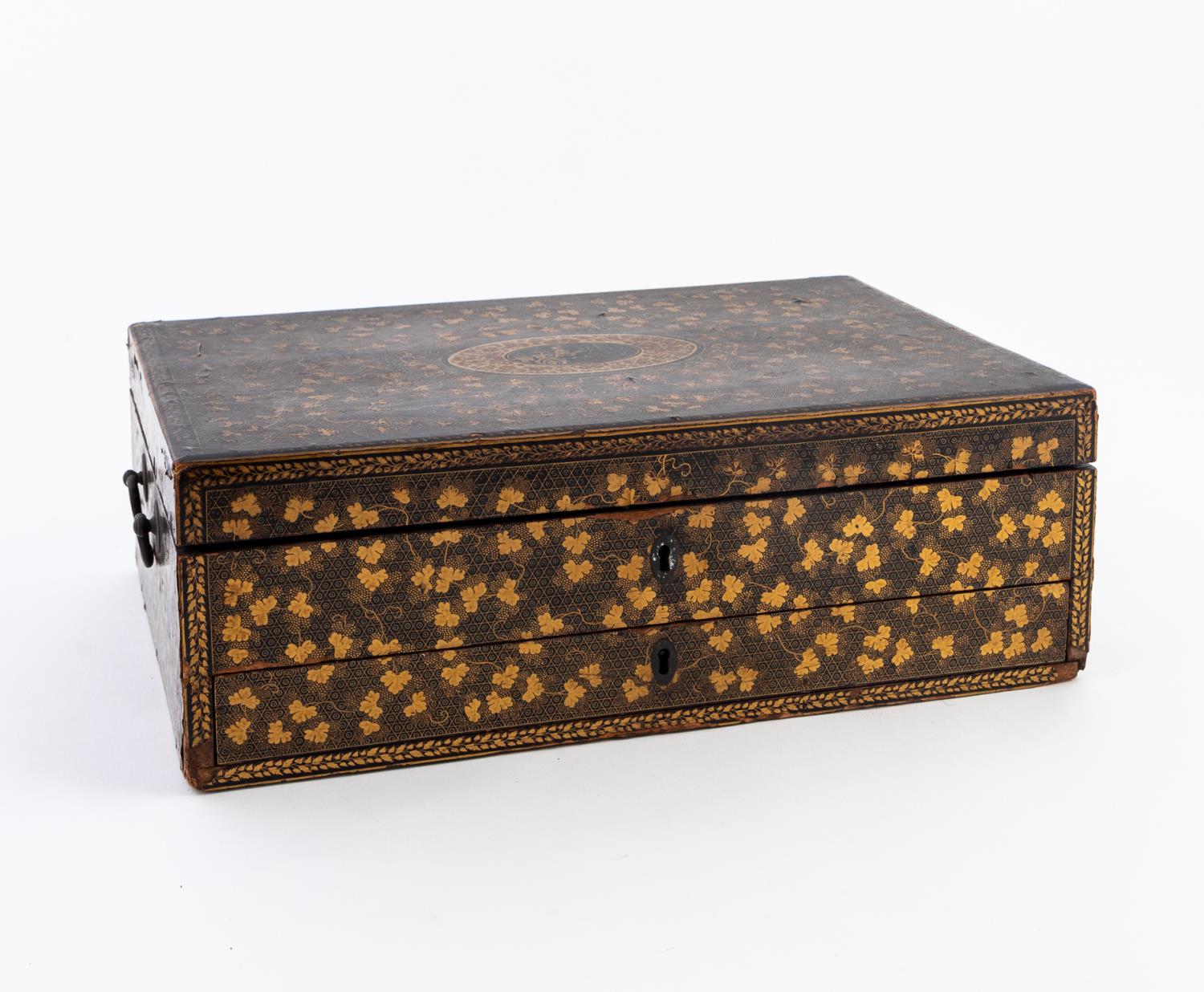 19TH C CHINA TRADE GILT LACQUERED 358d50