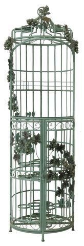FRENCH CIRCULAR WROUGHT IRON WINE 358d6f