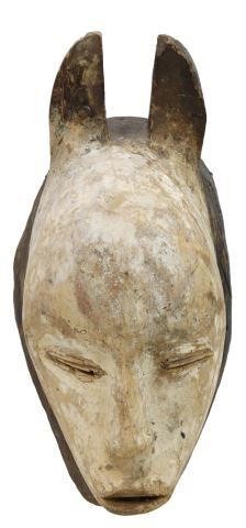 AFRICAN PIGMENTED CARVED WOOD 358dda