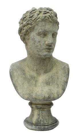 CLASSICAL STYLE CAST STONE BUST