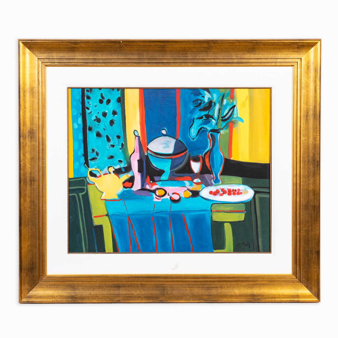 MARCEL MOULY O/C  LE SOUPIERE BLEUE,