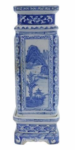 CHINESE BLUE & WHITE PORCELAIN