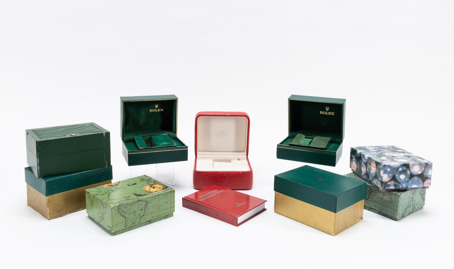 COLLECTION, MISC. WATCH BOXES,