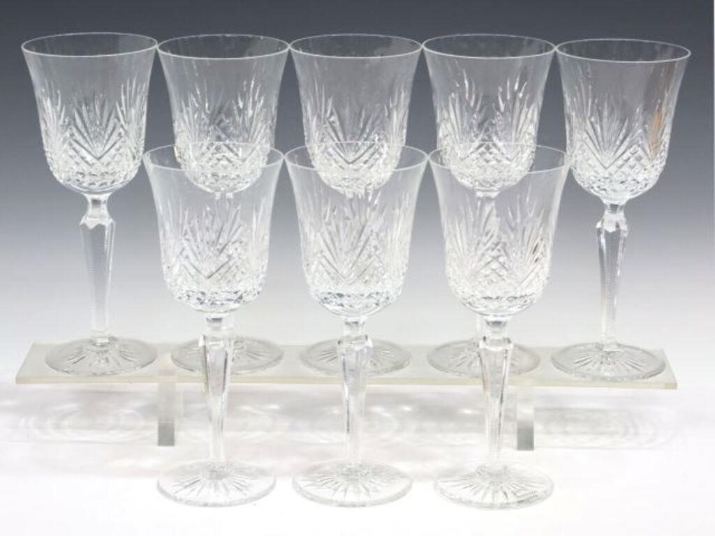  8 WEDGWOOD MAJESTY CUT CRYSTAL 35680f