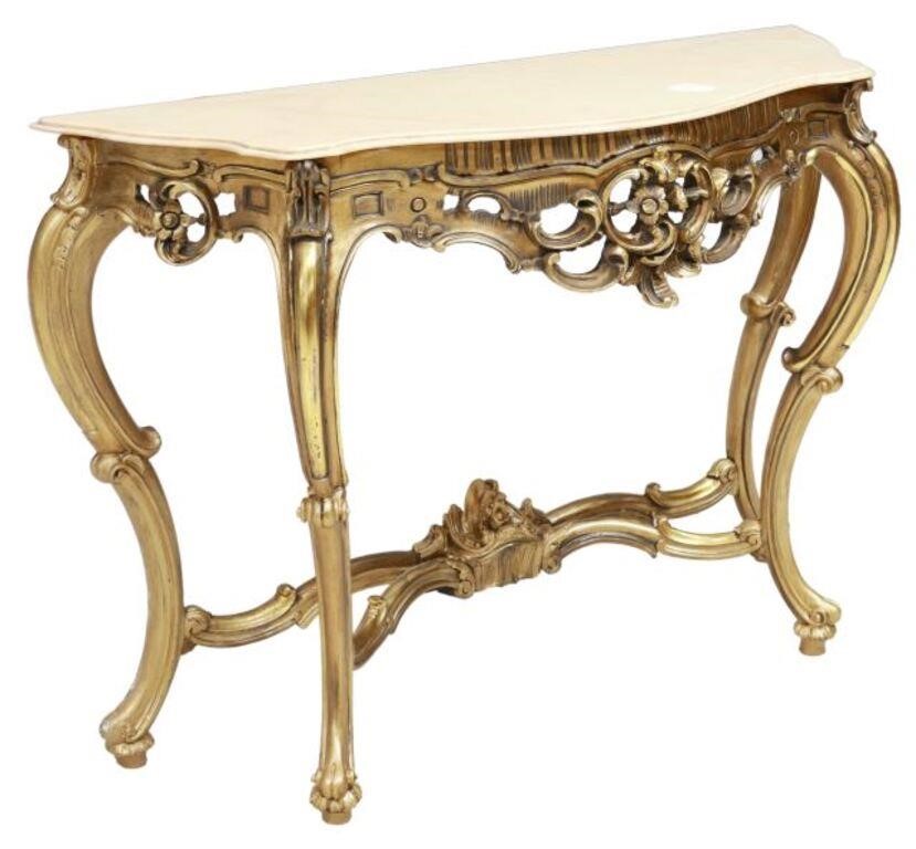 LOUIS XV STYLE GILTWOOD CONSOLE 356882