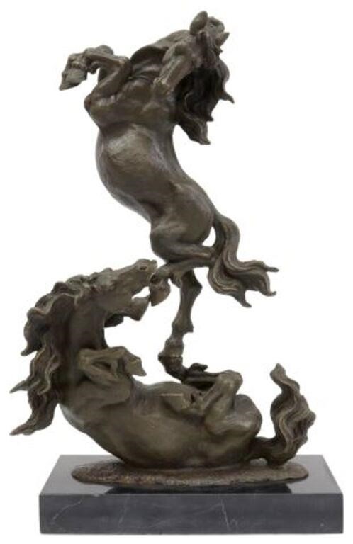 MIGUEL LOPEZ B 1955 BRONZE SCULPTURE 3568a3