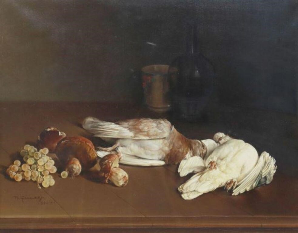 ITALIAN SCHOOL STILL LIFE PAINTING 3568b1