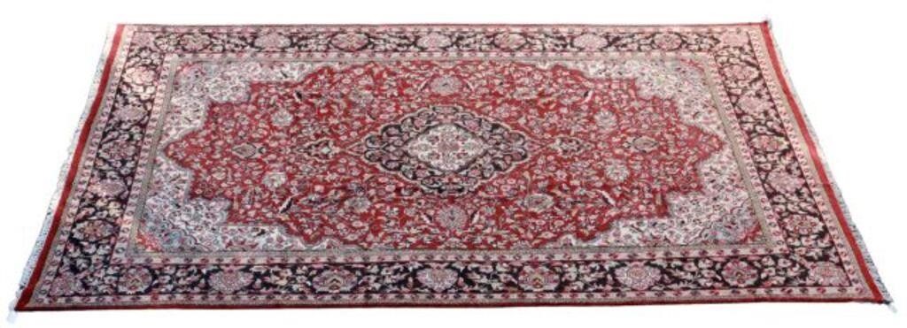 LARGE HAND TIED JAIPUR RUG INDIA  3568c4