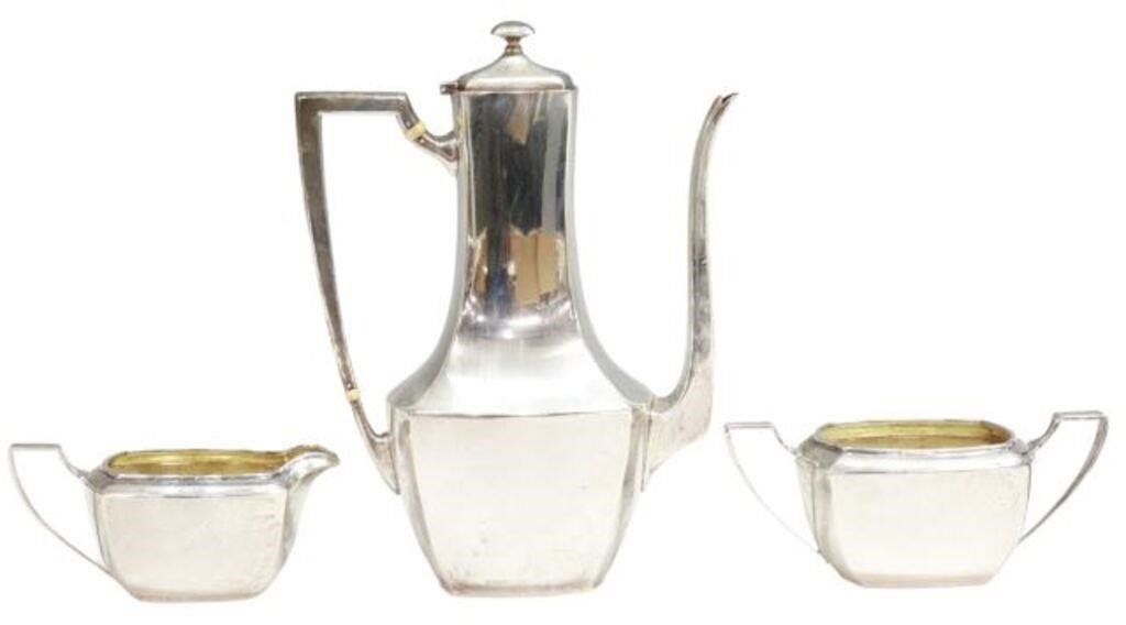 (3) WHITING STERLING DEMITASSE