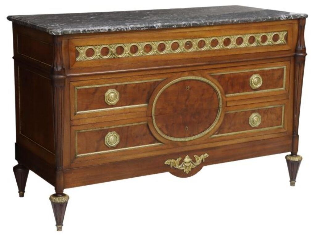 FRENCH LOUIS XVI STYLE MARBLE TOP 356911