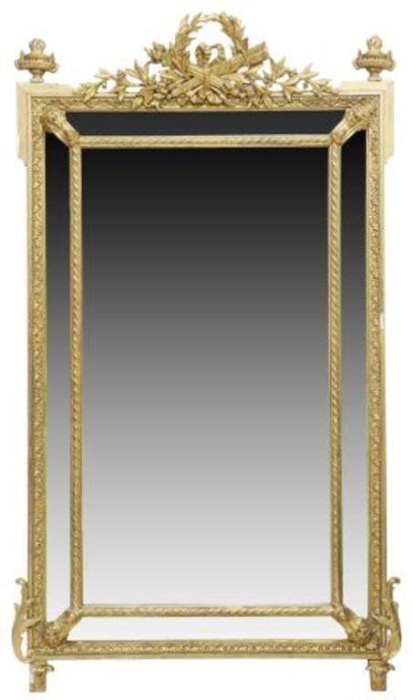 LARGE FRENCH LOUIS XVI STYLE GILT 35692a