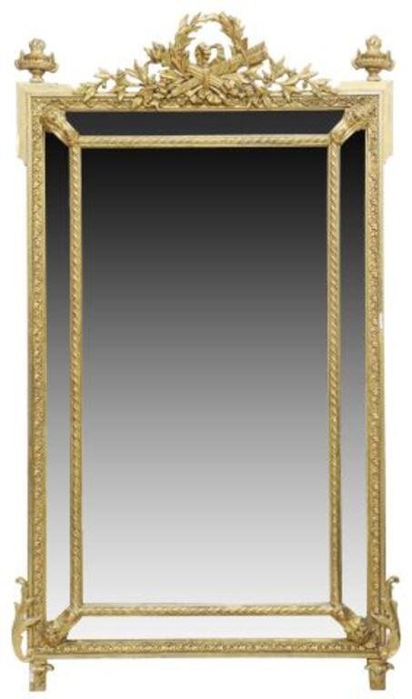 LARGE FRENCH LOUIS XVI STYLE GILT