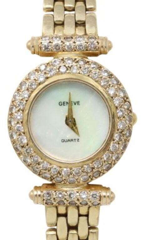 LADY S GENEVE 14KT YELLOW GOLD 35693e