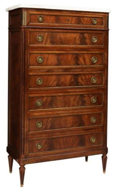 FRENCH LOUIS XVI STYLE MAHOGANY 35696a