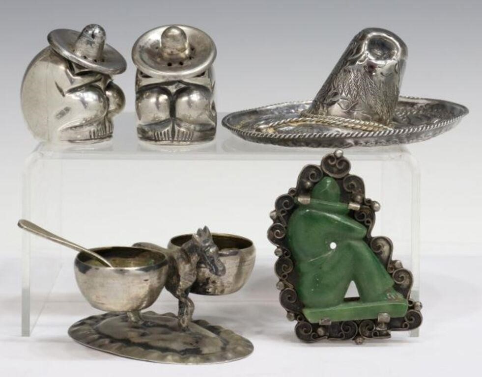  5 SILVER TABLE ITEMS ACCESSORIES  356a3f