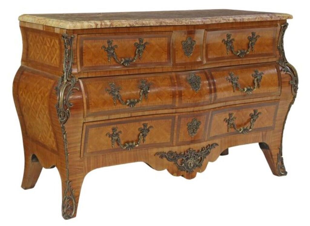 FRENCH LOUIS XV STYLE MARBLE TOP 356aee