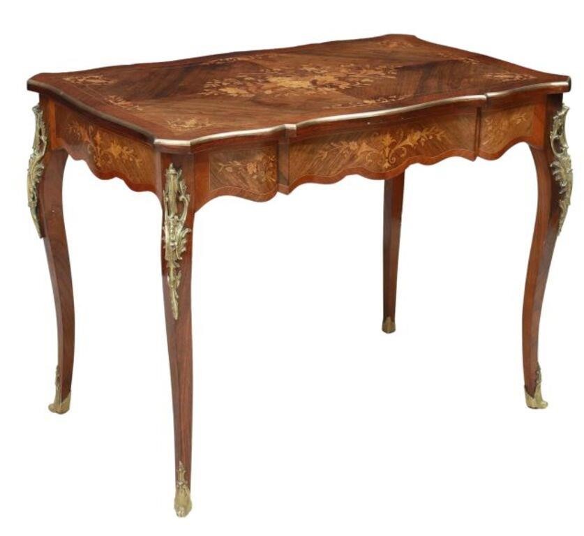 FRENCH LOUIS XV STYLE MARQUETRY 356afa