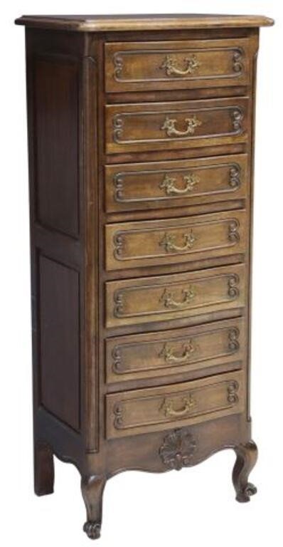 FRENCH LOUIS XV STYLE SEVEN-DRAWER