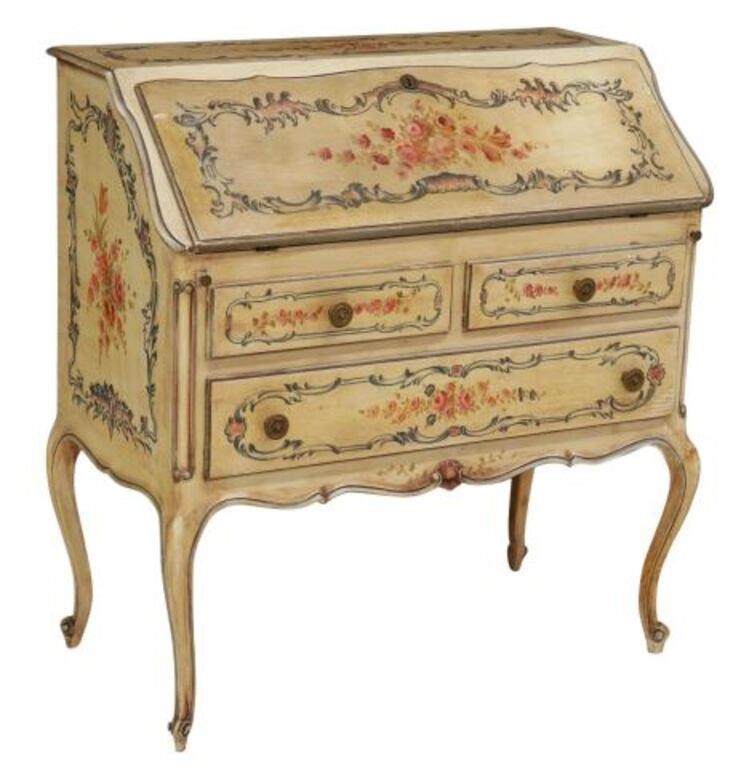 LOUIS XV STYLE PAINT DECORATED