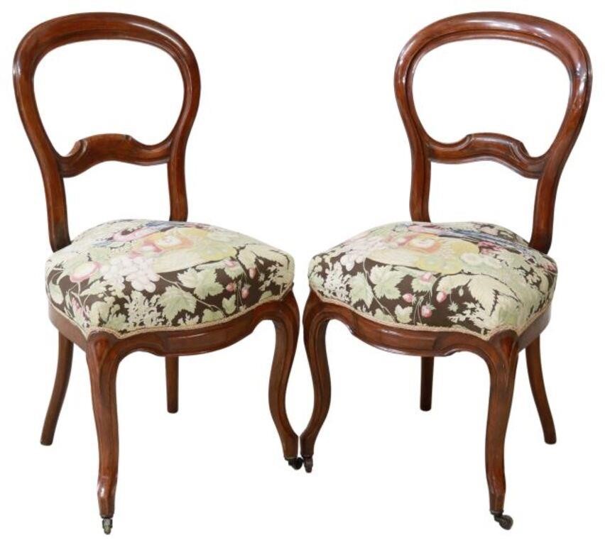  2 FRENCH LOUIS PHILIPPE MAHOGANY 356b8d