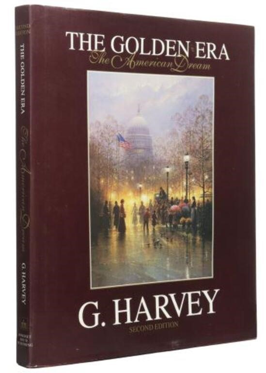 SIGNED G HARVEY ILLUSTRATED BOOK 356ba0