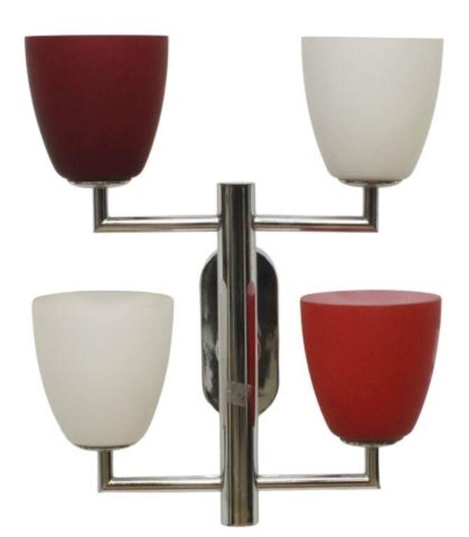 FONTANA ARTE ITALIAN MODERN FOUR-LIGHT