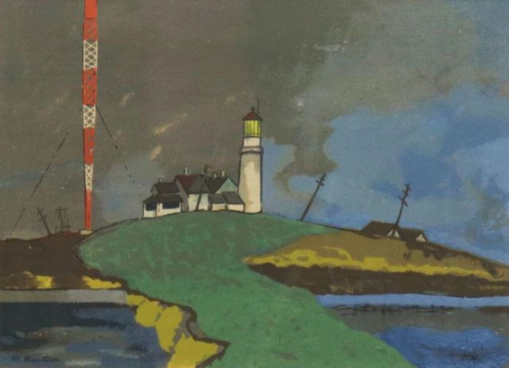 MORRIS KANTOR (1896-1974) LIGHTHOUSE