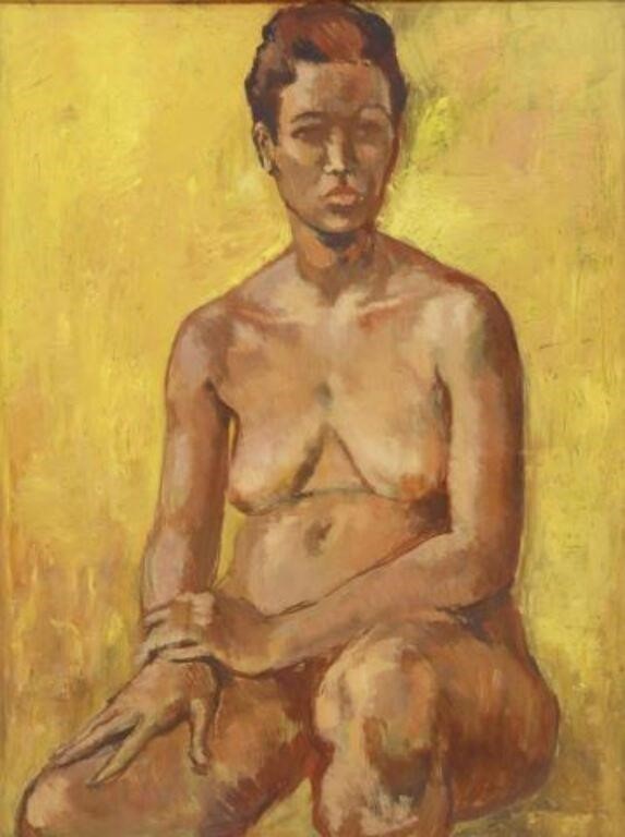 KRAWIETZ PORTRAIT OF A FEMALE NUDE  356c42