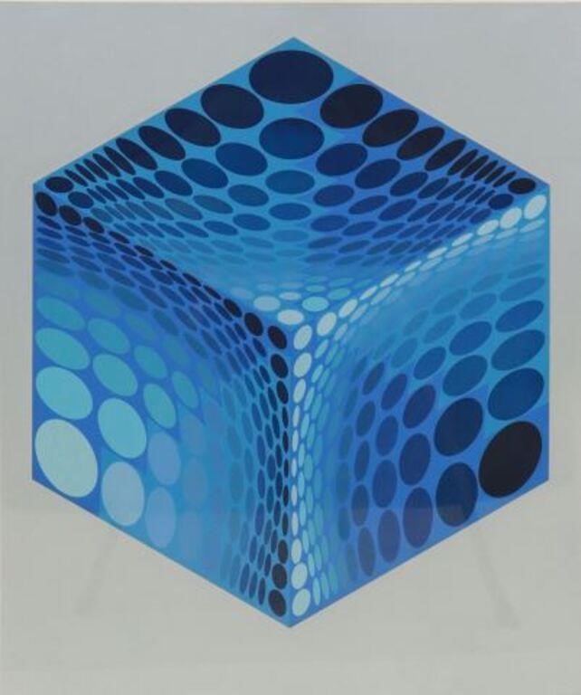 VICTOR VASARELY 1906 1997 OP 356c62