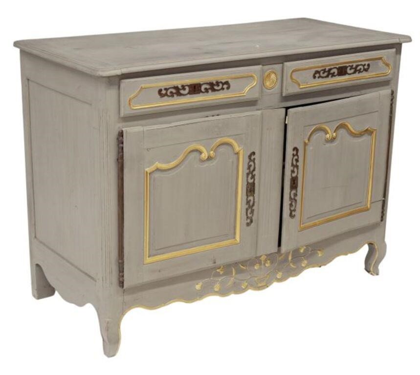 FRENCH PROVINCIAL PARCEL GILT &