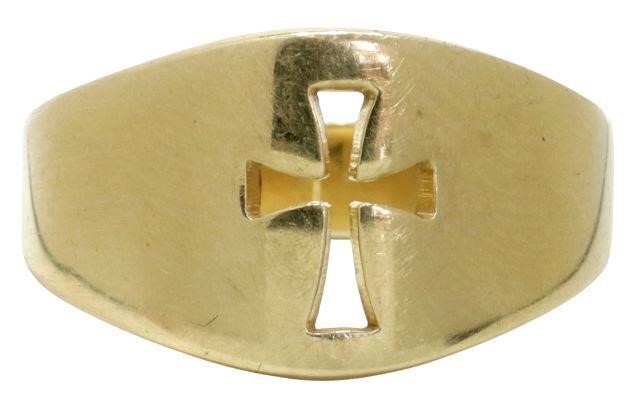 JAMES AVERY 14KT YELLOW GOLD WIDE