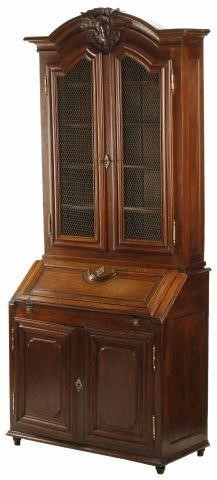 FRENCH PROVINCIAL SLANT-FRONT SECRETARY