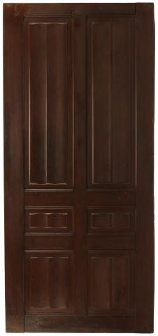 (3) ARCHITECTURAL CARVED WOOD DOOR