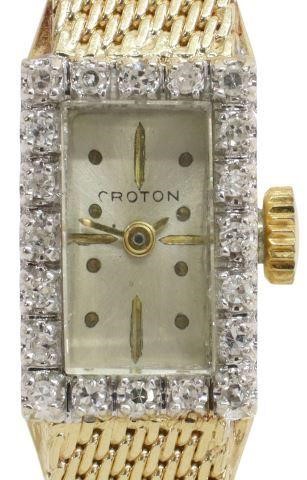 LADY S CROTON 14KT GOLD 0 25CTTW 356e0c