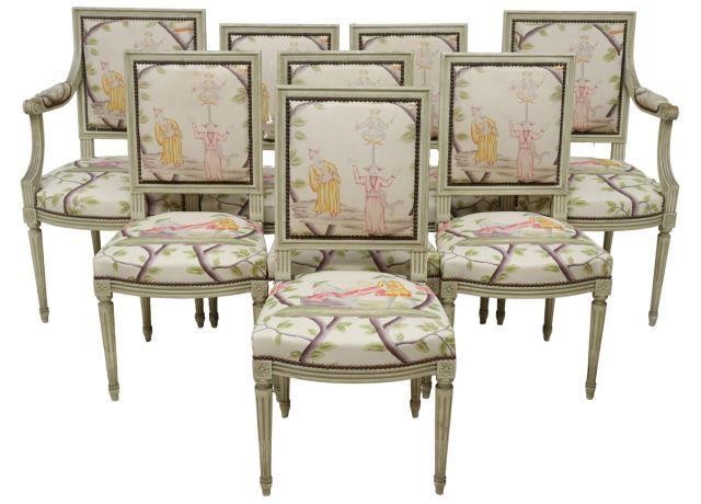  8 LOUIS XVI STYLE CHINOISERIE 356e4a