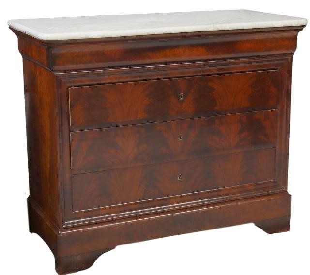 FRENCH LOUIS PHILIPPE MARBLE TOP 356e52