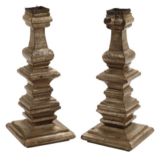  2 ITALIAN BAROQUE STYLE CARVED 356e71