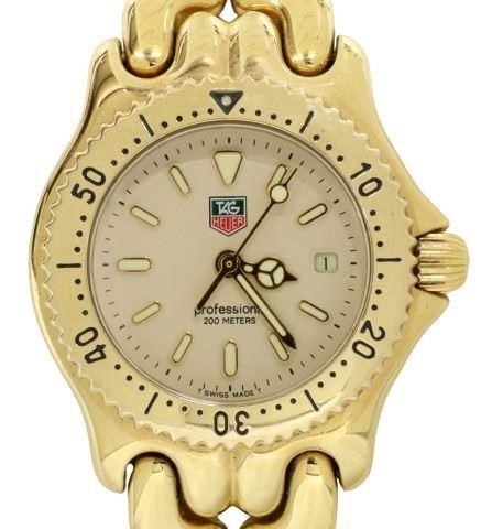 TAG HEUER WG1130 GOLD-PLATED STAINLESS