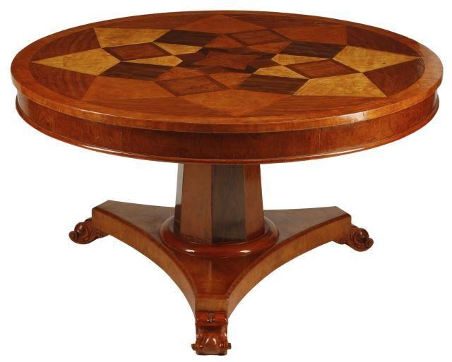 ITALIAN PARQUETRY INLAID CENTER 356eaa