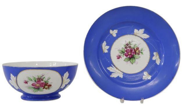 (2) RUSSIAN GARDNER PORCELAIN FLORAL