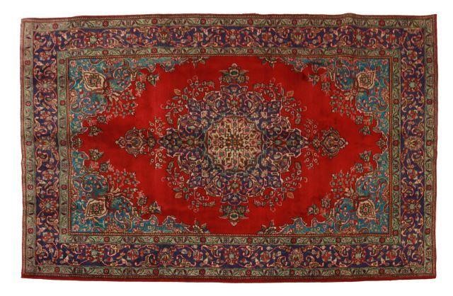 HAND TIED PERSIAN TABRIZ RUG 9 7  356fe9