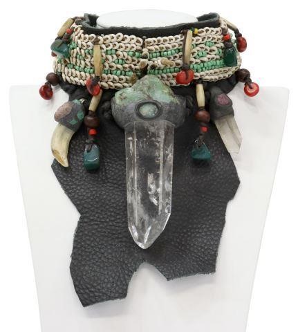 ANOTHAI HANSEN TRIBAL CHOKER CRYSTAL 356ff4