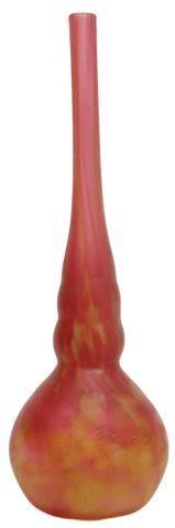 FRENCH DAUM NANCY ART GLASS STICK 35714e