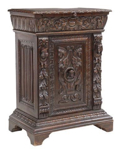 FRENCH RENAISSANCE REVIVAL OAK 357252