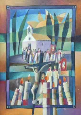 ABEL BRCIC (CROATIAN, B.1956) RELIGIOUS