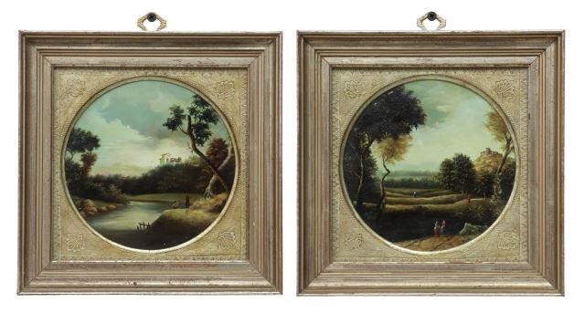 (2) WILSON ITALIANATE LANDSCAPE