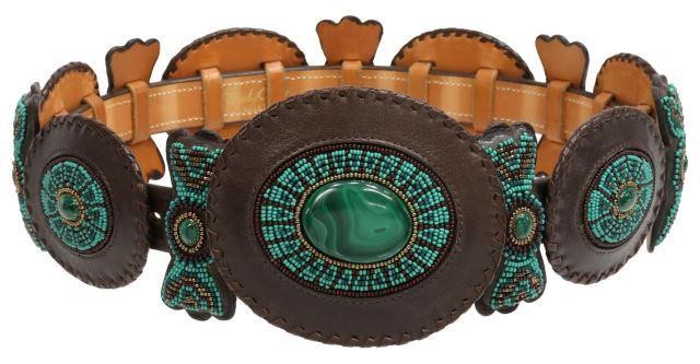 FRED COEN SANTA FE NEW MEXICO LEATHER