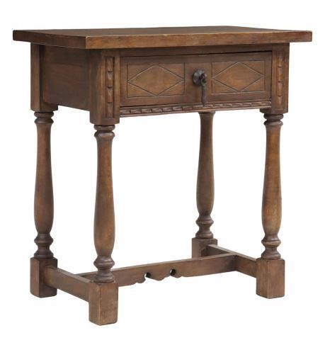 SPANISH BAROQUE STYLE WALNUT SIDE 35741e