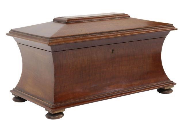 ENGLISH MAHOGANY SARCOPHAGUS FORM 357466